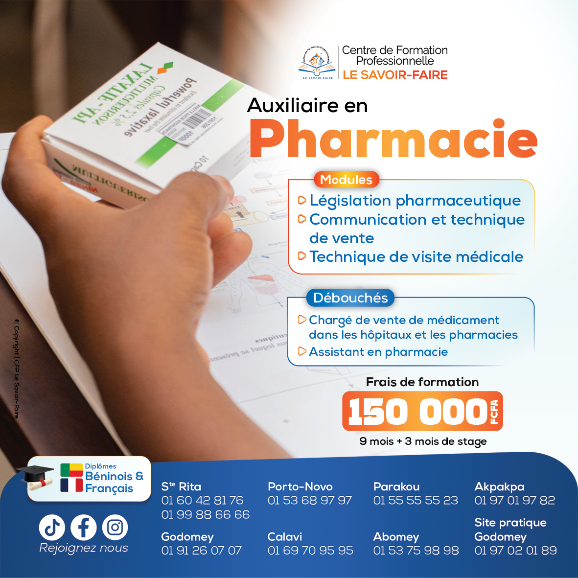 Image de la formation Auxiliaire en pharmacie