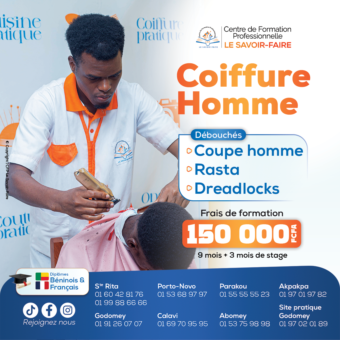 Image de la formation Coiffure Option coupe homme