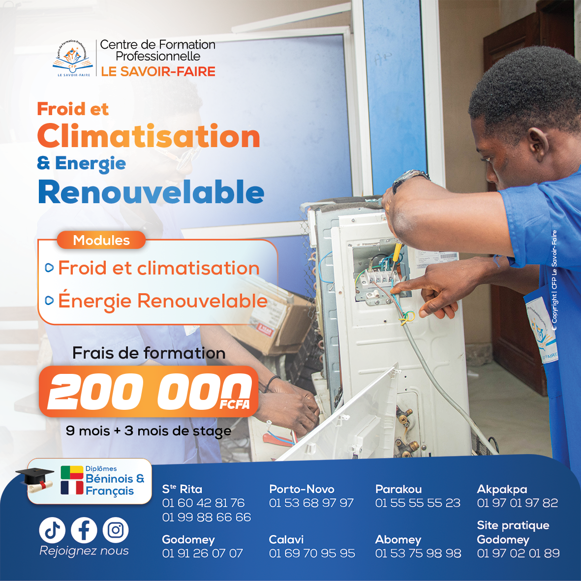 Image de la formation Froid, climatisation et énergie renouvelable