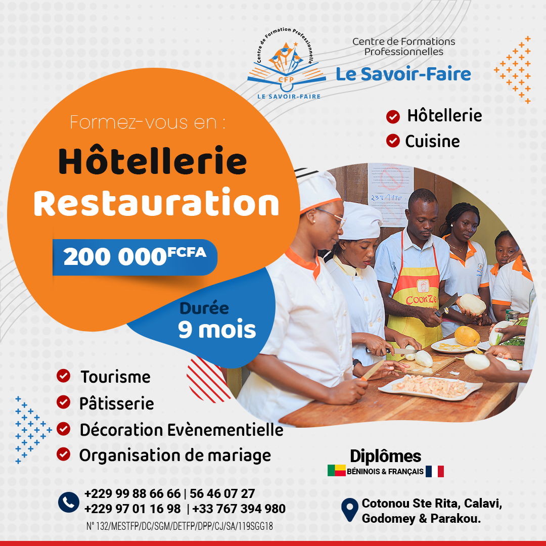 Image de la formation Hôtellerie et Restauration Option CAP - classe de seconde (2nd)